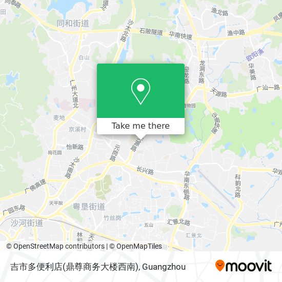 吉市多便利店(鼎尊商务大楼西南) map