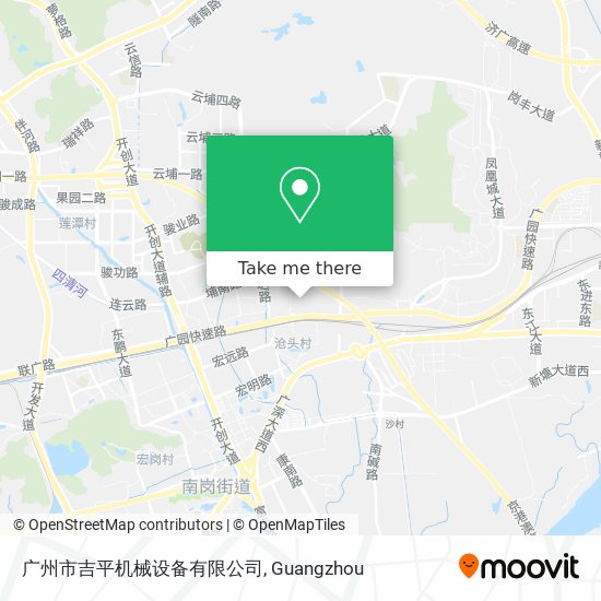 广州市吉平机械设备有限公司 map