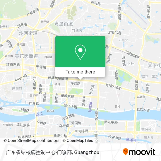 广东省结核病控制中心-门诊部 map
