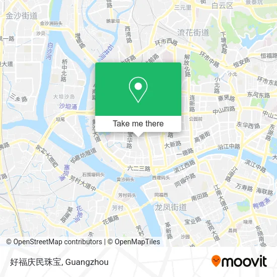 好福庆民珠宝 map