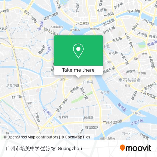 广州市培英中学-游泳馆 map