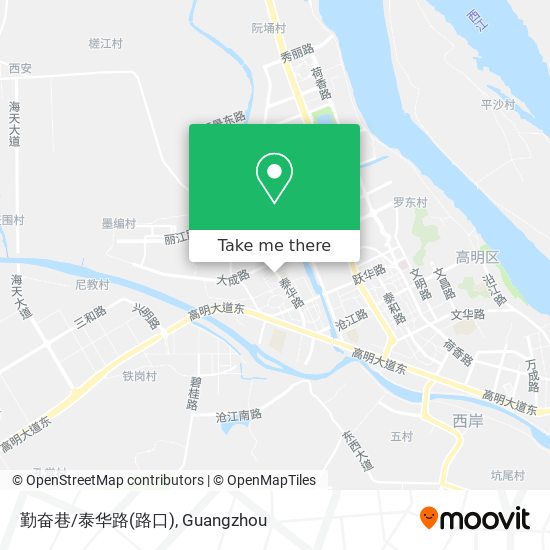 勤奋巷/泰华路(路口) map
