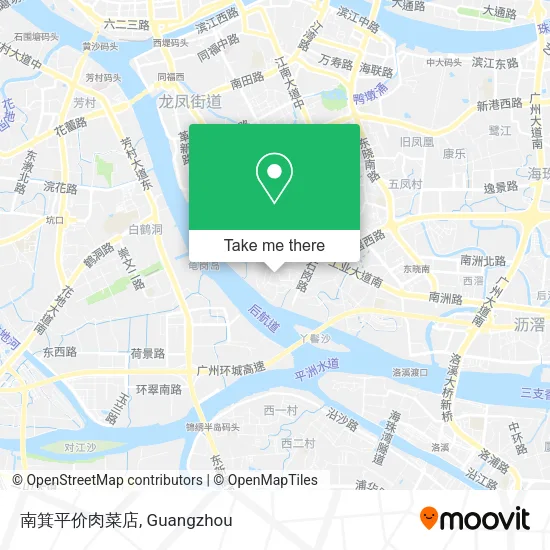 南箕平价肉菜店 map