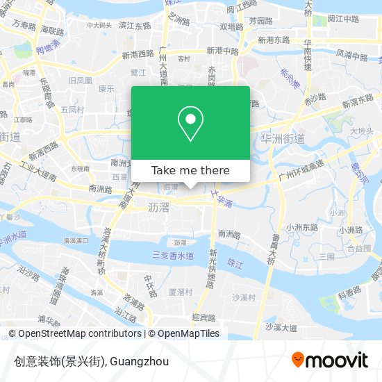 创意装饰(景兴街) map