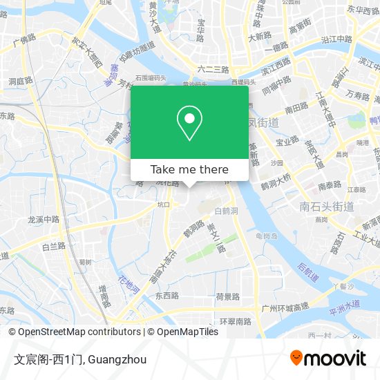 文宸阁-西1门 map