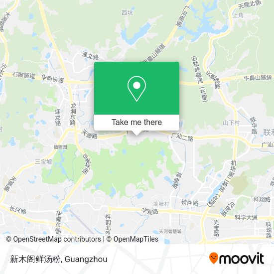 新木阁鲜汤粉 map