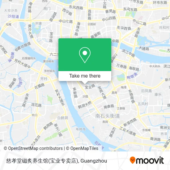 慈孝堂磁炙养生馆(宝业专卖店) map