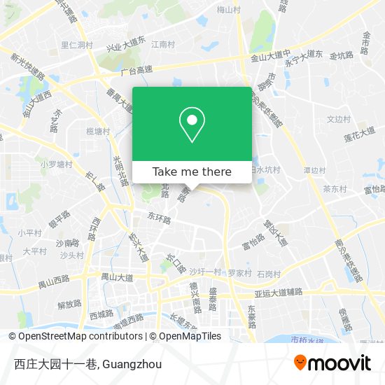 西庄大园十一巷 map