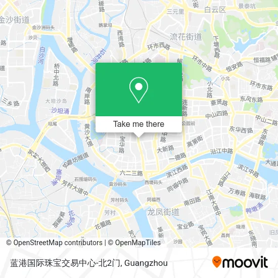 蓝港国际珠宝交易中心-北2门 map