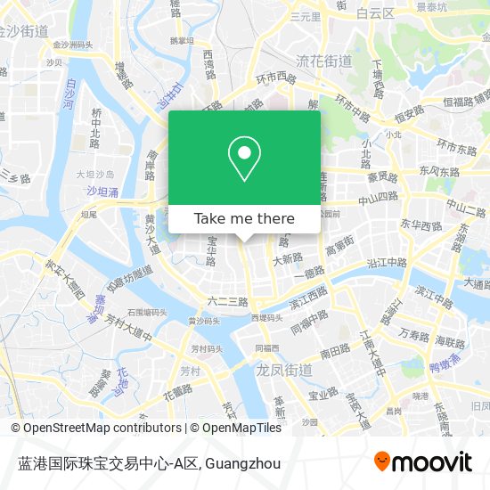 蓝港国际珠宝交易中心-A区 map