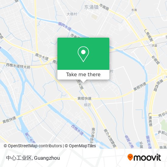 中心工业区 map