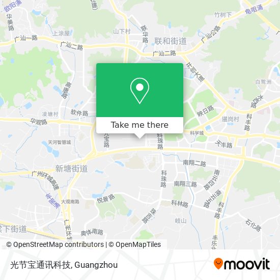 光节宝通讯科技 map