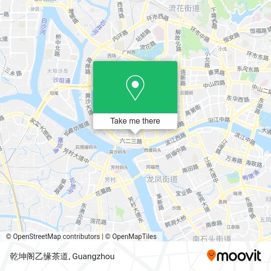 乾坤阁乙缘茶道 map