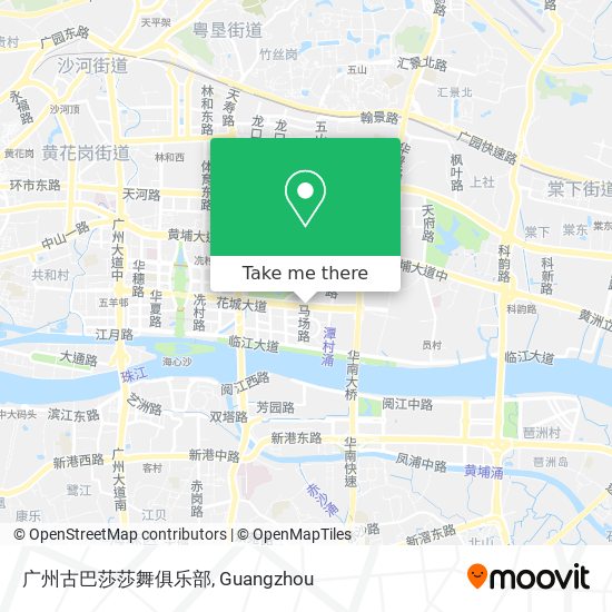 广州古巴莎莎舞俱乐部 map