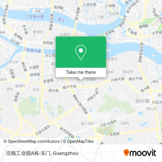 浩顺工业园A栋-东门 map