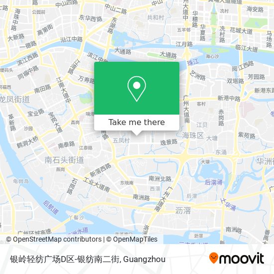 银岭轻纺广场D区-银纺南二街 map