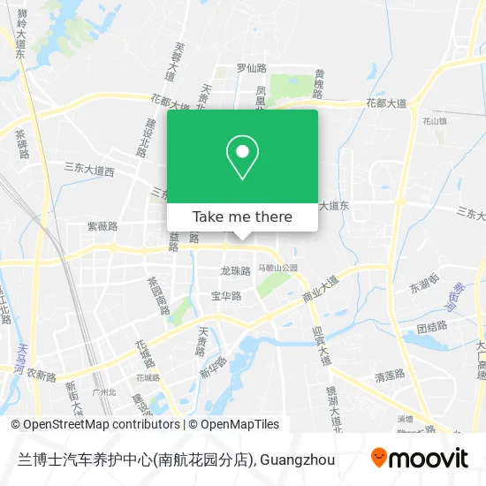 兰博士汽车养护中心(南航花园分店) map