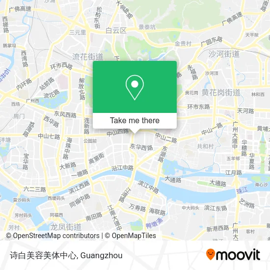 诗白美容美体中心 map