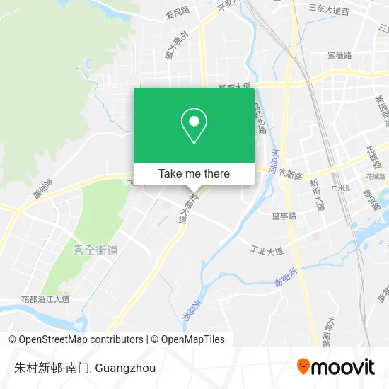 朱村新邨-南门 map