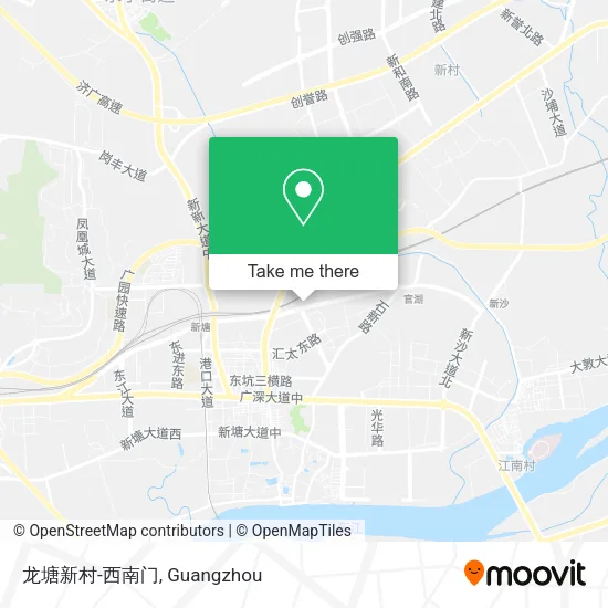 龙塘新村-西南门 map