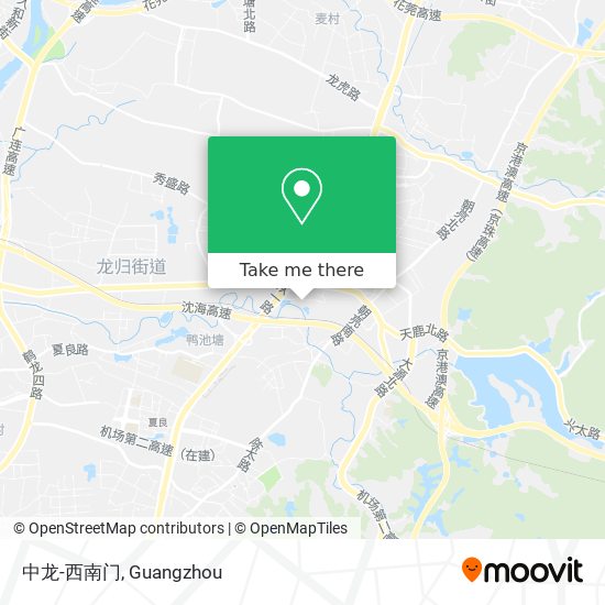 中龙-西南门 map