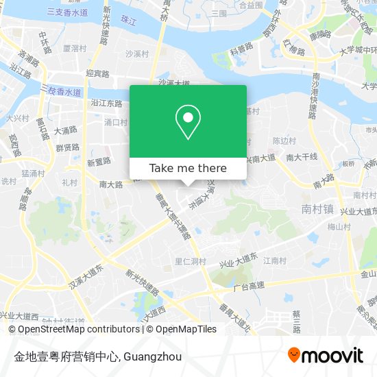 金地壹粤府营销中心 map