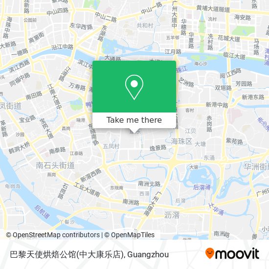 巴黎天使烘焙公馆(中大康乐店) map