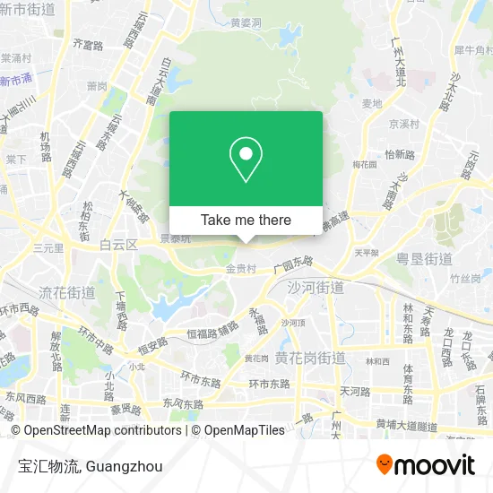 宝汇物流 map