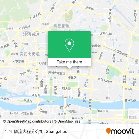 宝汇物流大程分公司 map