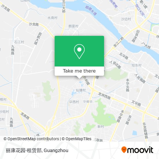 丽康花园-租赁部 map