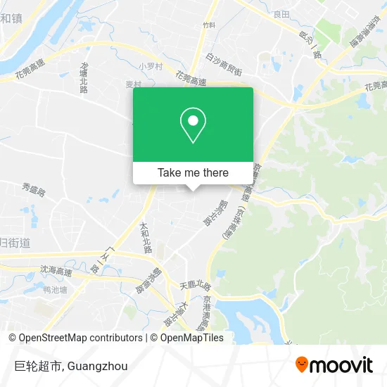 巨轮超市 map