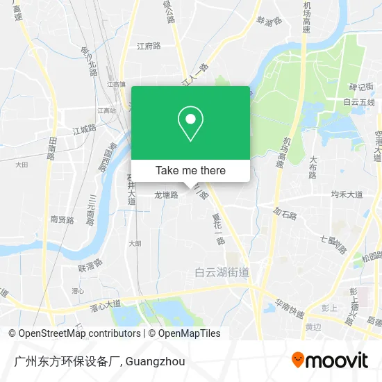 广州东方环保设备厂 map