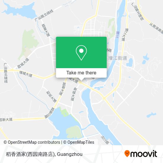 稻香酒家(西园南路店) map