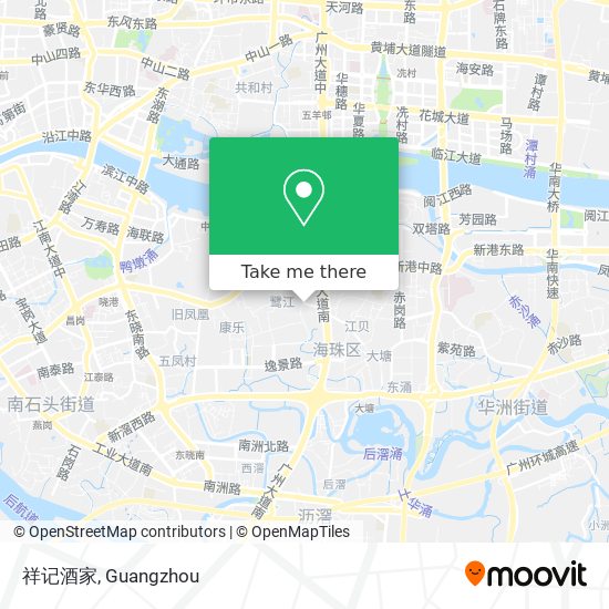 祥记酒家 map