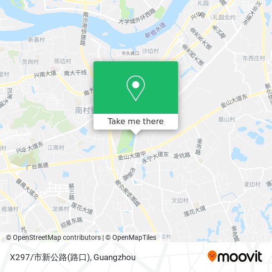 X297/市新公路(路口) map