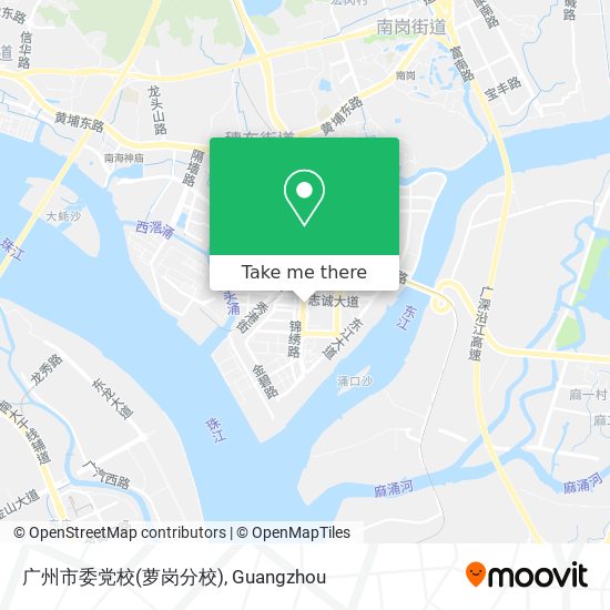 广州市委党校(萝岗分校) map