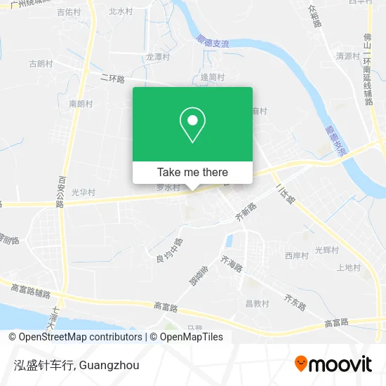 泓盛针车行 map