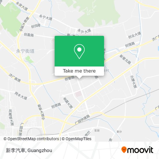 新李汽車 map