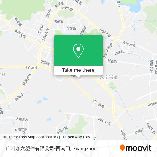 广州森六塑件有限公司-西南门 map