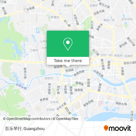 百乐琴行 map