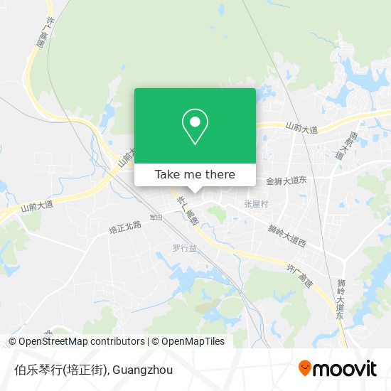 伯乐琴行(培正街) map