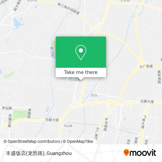 丰盛饭店(龙胜路) map