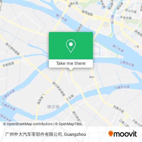 广州申大汽车零部件有限公司 map
