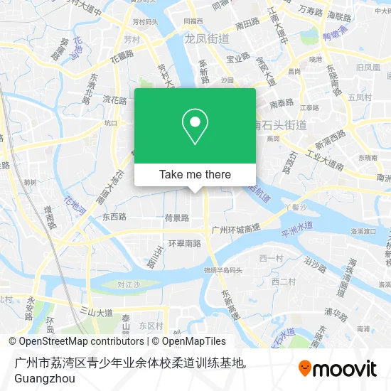 广州市荔湾区青少年业余体校柔道训练基地 map