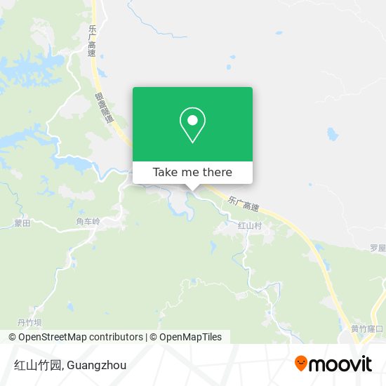 红山竹园 map