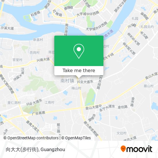 向大大(步行街) map