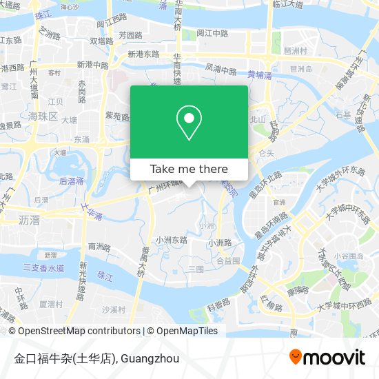 金口福牛杂(土华店) map