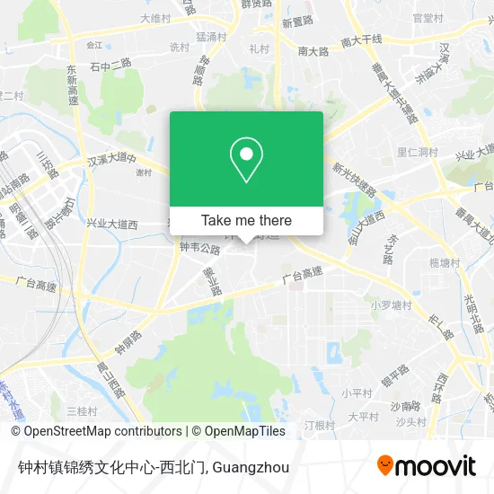 钟村镇锦绣文化中心-西北门 map