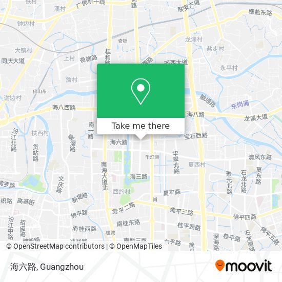 海六路 map