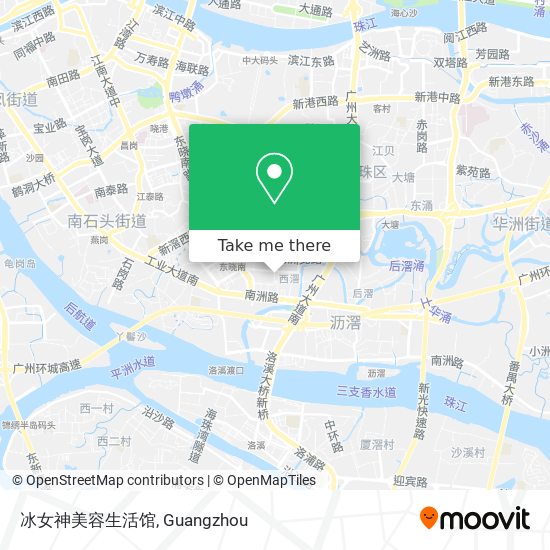 冰女神美容生活馆 map